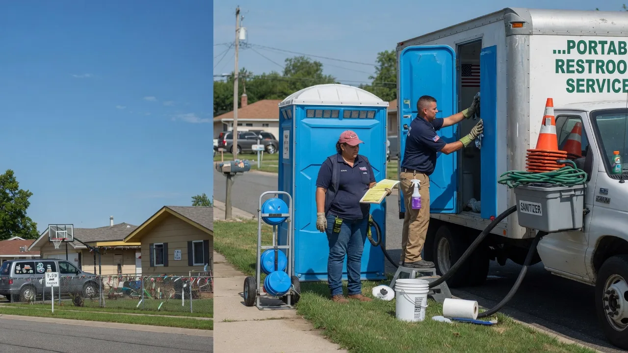 Portable Toilet Rental in Roanoke, IN near me
